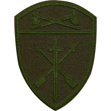 Rosgvardia Operational Unit Patch with Velcro - Olive Field Plastic