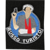 Russo Touristo Embroidered Arm Patch with Velcro Russo Touristo Embroidered Arm Patch with Velcro