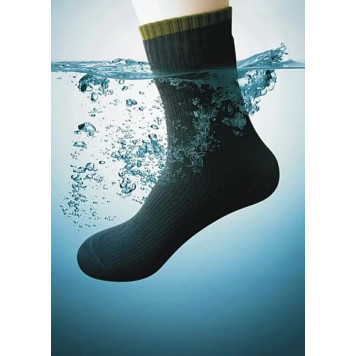 Waterproof Dexshell Thermlite Socks - Green-2