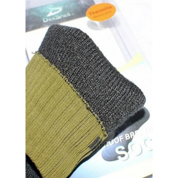Waterproof Dexshell Thermlite Socks - Green-3