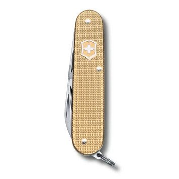 Victorinox Alox Cadet Couteau pliant 84mm 9 fonctions finition dorée-1