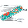 Victorinox Classic LE2020 Sports World 58mm 7-Function Pocket Knife - Turquoise with Design