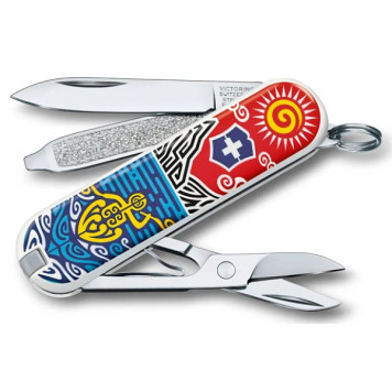 Victorinox Classic New Zealand Taschenmesser 58mm 7-Funktionsmodell