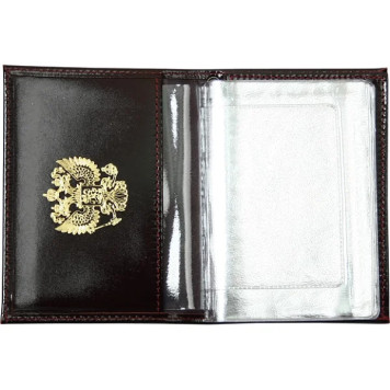 Leather Car Certificate Cover-1