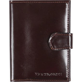 Leather Car Document Cover with Secure Closure
