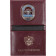 Police ID Cover with Metal Emblem Genuine Leather