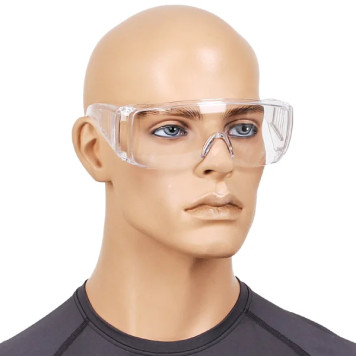Clear Anti-Fog Safety Glasses-1