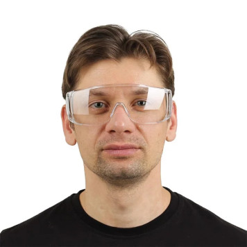 Clear Anti-Fog Safety Glasses-4