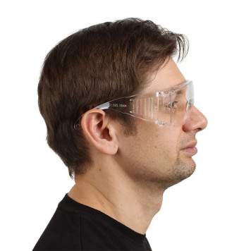 Clear Anti-Fog Safety Glasses-5