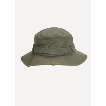 Tactical Panama Canvas Hat in Tobacco-3