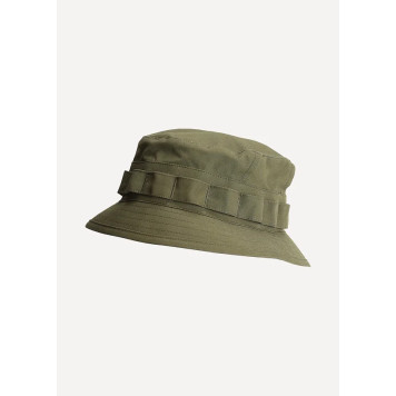 Pretoria Tactical Panama Hat - Durable Canvas, Tobacco Brown
