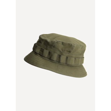 Pretoria Tactical Panama Hat - Durable Canvas, Tobacco Brown-1