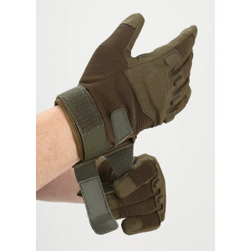 Tactical Combat Gloves Force Olive-4