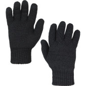 Black Knitted Military Gloves Black Knitted Military Gloves