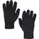 Black Knitted Military Gloves