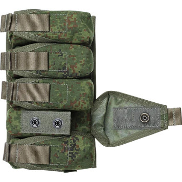Vertical 5-Shot VOg-25 Grenade Pouch with Digital Flora Pattern-2