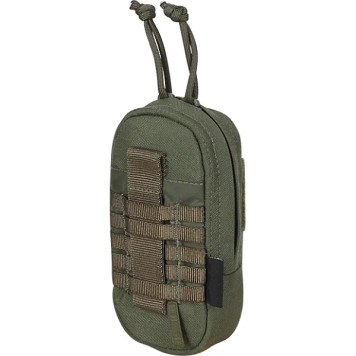 Tactical Olive Electronics Pouch with Zipper-1