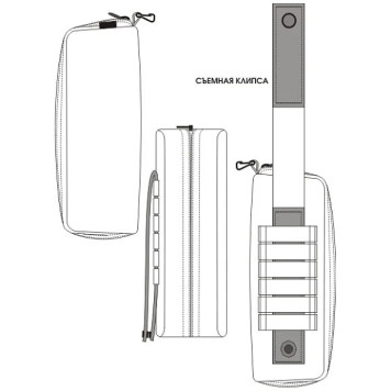 Tactical Eyewear Pouch in Olive-4