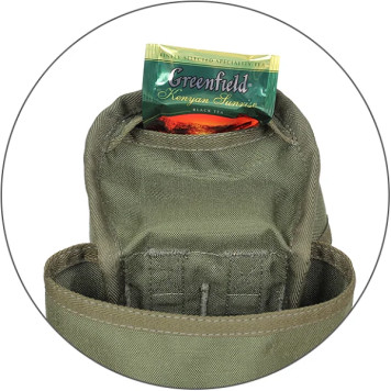 Nalgene 1L Bottle Pouch in Olive-6