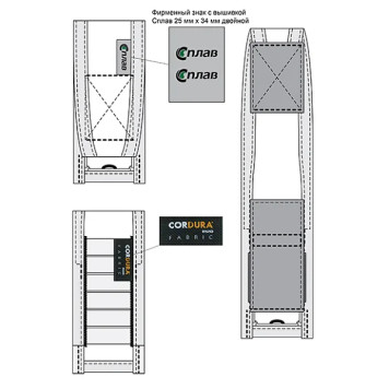 Compact Multitool and Small Gas Canister Pouch - Black-6