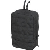 Utility Zippered Pouch 4x4 Black