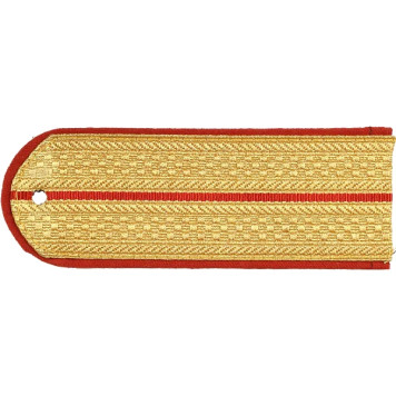 Parade Shoulder Boards for Junior EMS Officers with Lurex
