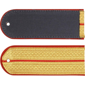 Parade Shoulder Boards for Junior EMS Officers with Lurex-1