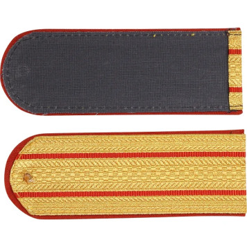 Parade Shoulder Boards for Senior MCHS Officers with Lurex-1