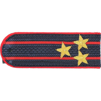 Colonel Police MVD Embroidered Gold Shoulder Boards