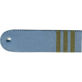 Rostekhnadzor Rank Insignia 3 Bars Shirt Woven Shoulder Boards