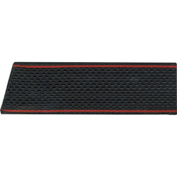 Black Officer Shoulder Boards with Red Trim