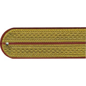 Parade Shoulder Boards for Junior Officers with Lurex