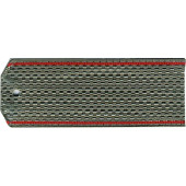 Red Rank Insignia for Shirt with Red Piping