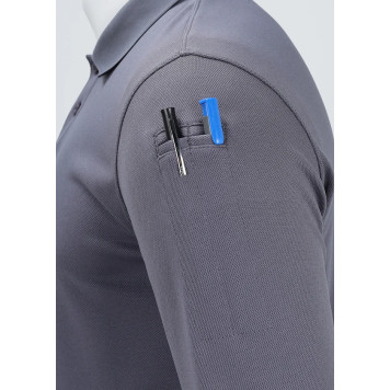 Tactical Polo Shirt Argon Long Sleeve Grey-5
