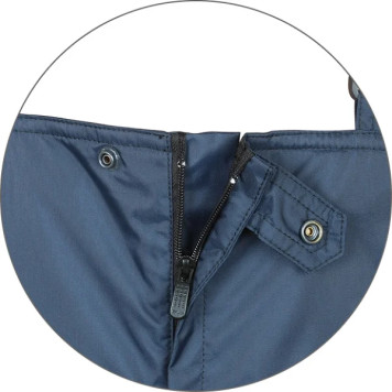 Insulated Tactical Half-Overalls by Splav in Blue Oxford-2