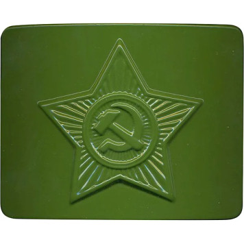Green Metal Belt Buckle for Military Uniform