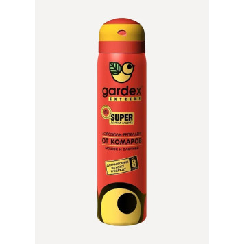Gardex Extreme SUPER 80ml Insect Repellent Aerosol