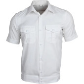 White Short-Sleeve Uniform Shirt White Short-Sleeve Uniform Shirt