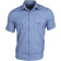 Blue Uniform Shirt with Short Sleeves