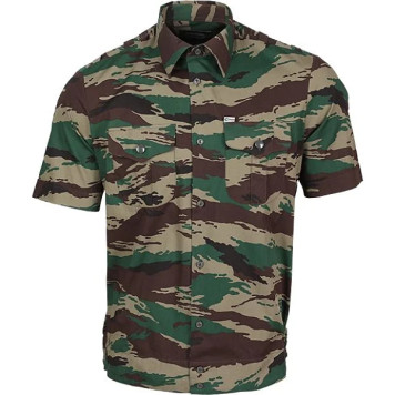 Tactical Uniform Shirt by SPLAV with Short Sleeves Tiger Camo