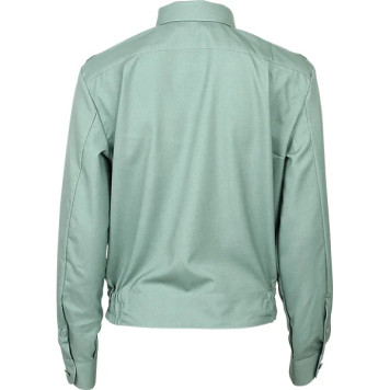 Women`s Military Uniform Shirt Long Sleeve Green-1