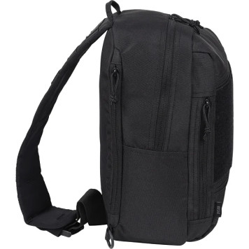 Tactical Single-Strap Backpack Division by Splav - Black-2