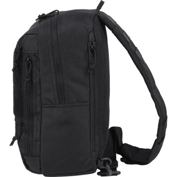 Tactical Single-Strap Backpack Division by Splav - Black-3