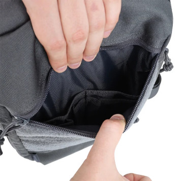 Tactical Single-Strap Backpack "Division" Grey-11