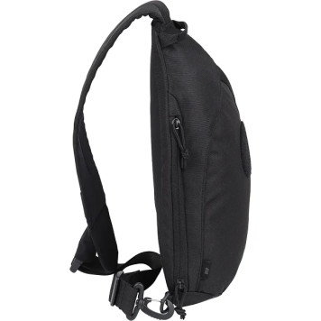 Tactical Single-Strap Backpack Spall Drop Black-2