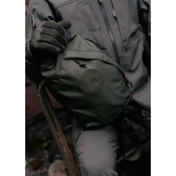 Tactical Single-Strap Backpack Spall Drop Olive-1