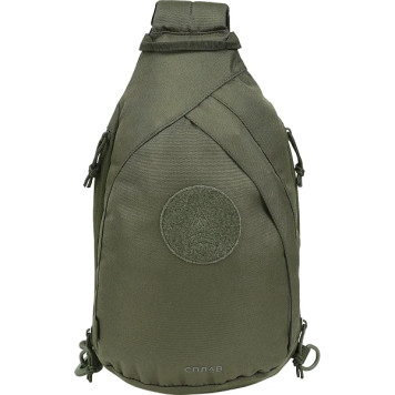 Tactical Single-Strap Backpack Spall Drop Olive-2