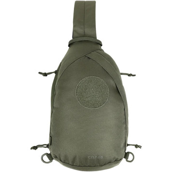 Tactical Single-Strap Backpack Spall Drop Olive-6