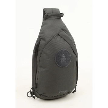Tactical Single-Strap Backpack Spall Drop Grey