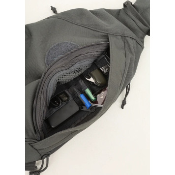 Tactical Single-Strap Backpack Spall Drop Grey-13